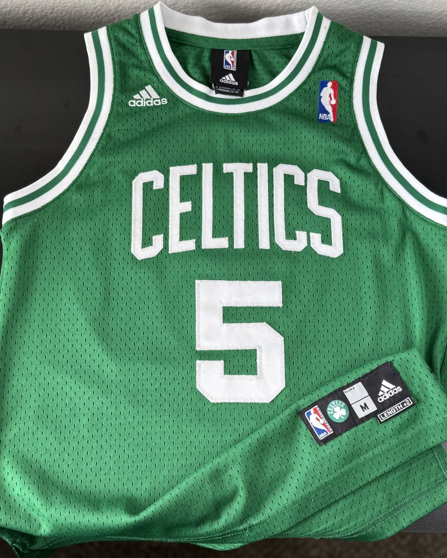 VINTAGE Kevin Garnett Boston Celtics NBA Jersey Adidas Green