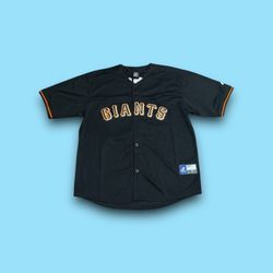 San Francisco Giants Pablo Sandoval Jersey Large Cool Base Majestic MLB EUC