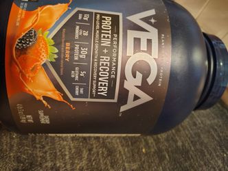 Vega Protein And Recovery Performance Protective Muscle Growth Recovery Support 4 Lb 3 Oz Brand New