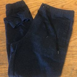 Men’s Blue Gap Adjustable Drawstring Jogger Scrunch Ankles Pants Size Medium In Excellent Condition 