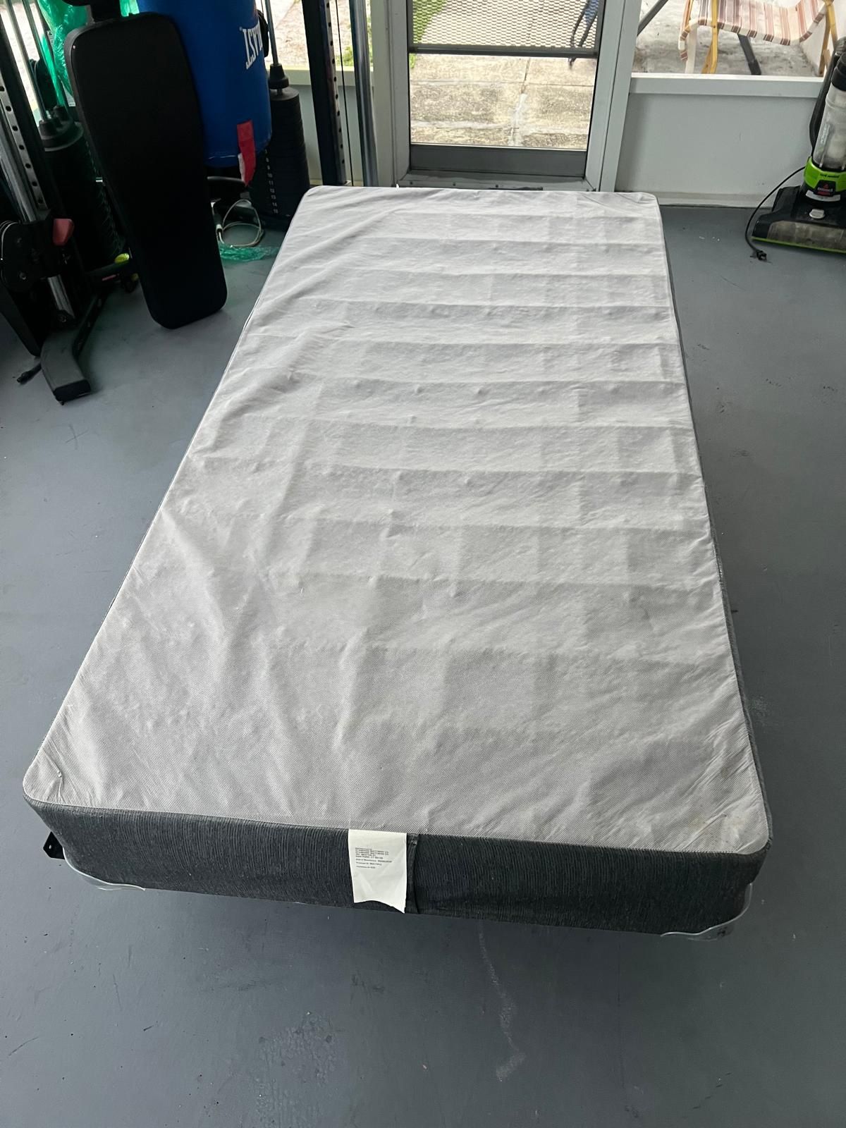 Twin Box spring And Metal Base