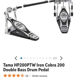 Iron Cobra 200 double bass pedal