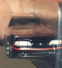 2023 Hot Wheels RLC Car 1993 Ford Mustang Cobra R Black for