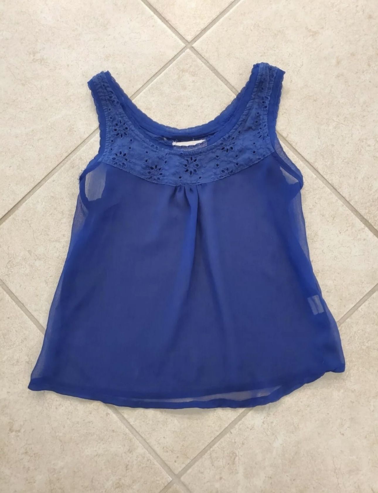 Girl's Rachel & Chloe Kids Shirt Size 10 Blue