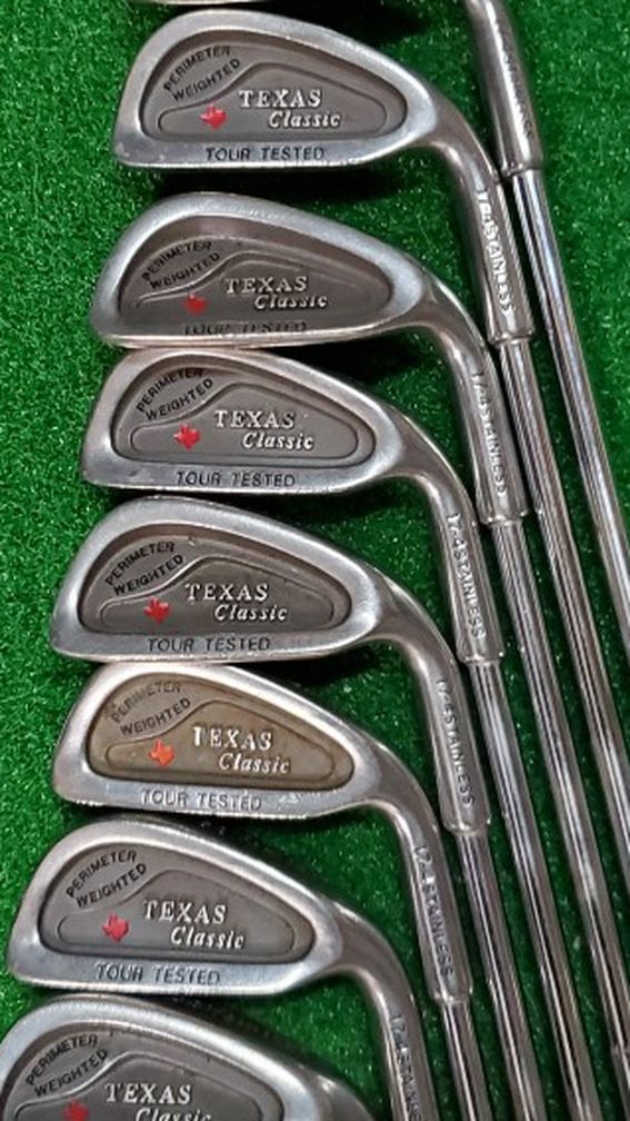 Golfsmith Texas Classic 3-9 Iron Golf Club Set, RH