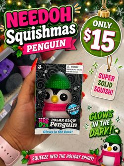 Needoh Squishmas Penguin