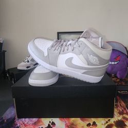 Jordan 1 Mid Linen Size 10