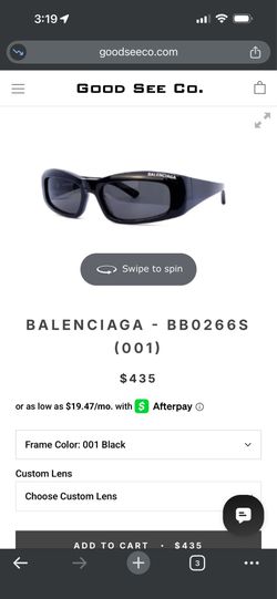 Balenciaga glasses