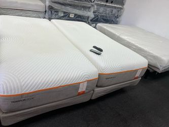 Adjustable king split and mattress