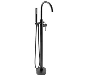 AKDY Freestanding Floor Mount Tub Faucet With Hand Shower