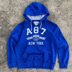 Aeropostale Vintage A87 Blue Hoodie