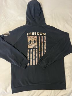 UAFreedom hoodie size large men’s $30