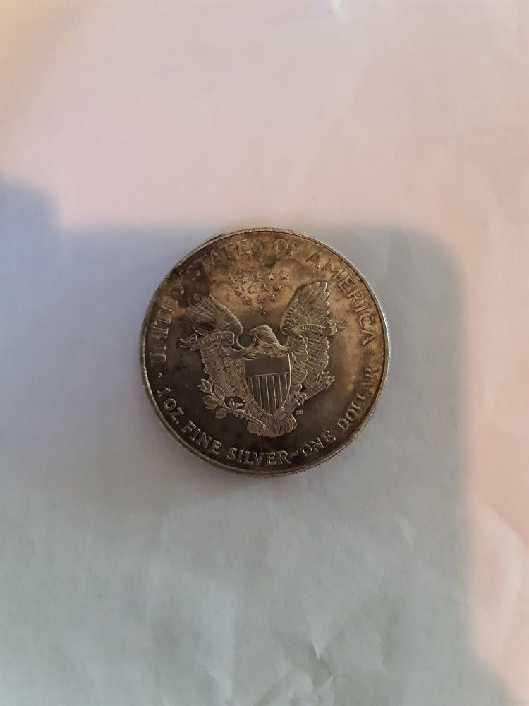 Coin 1 OZ.FINE SILVER 1994