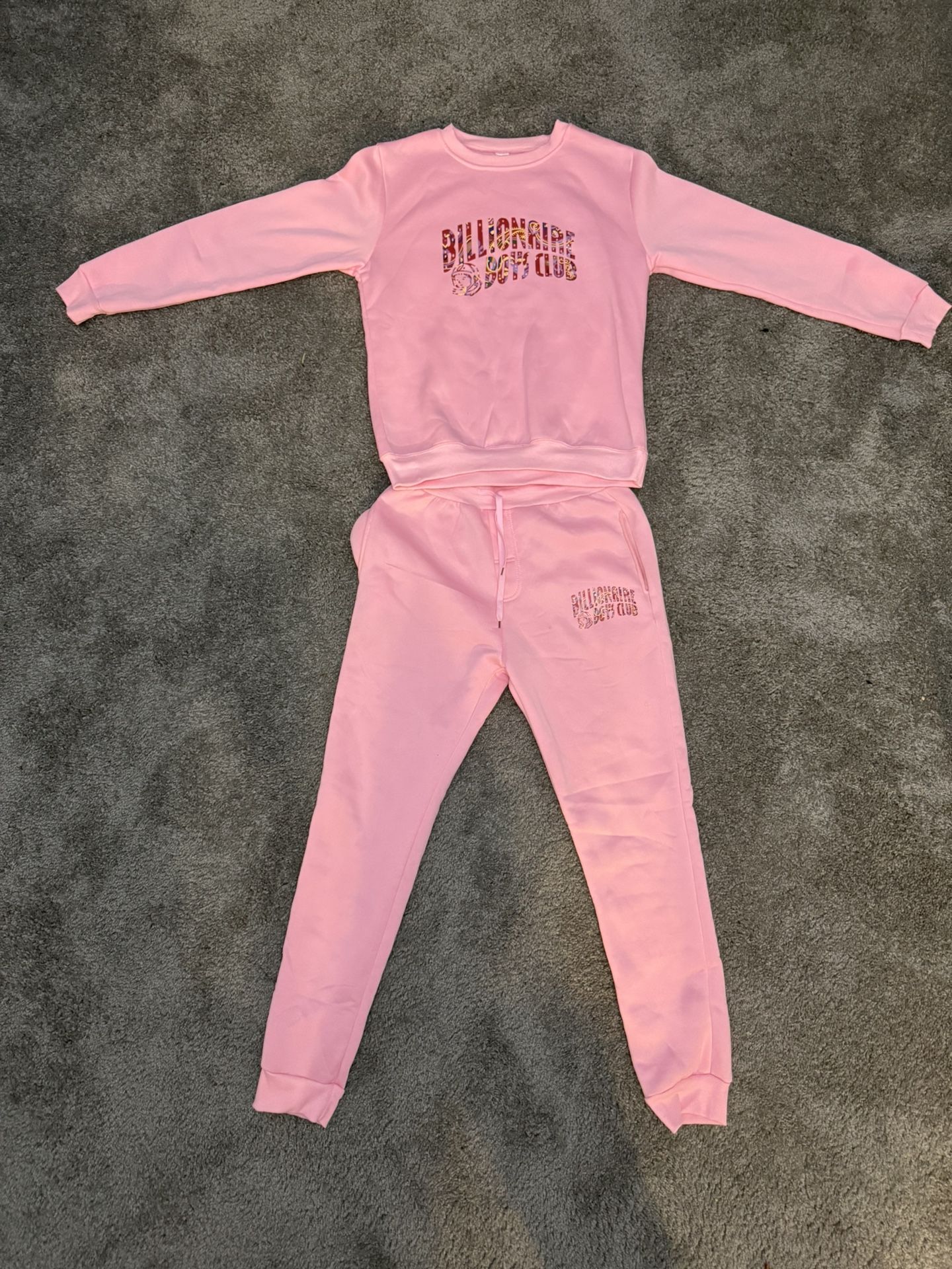 Billionaire Boys Club Pink Paisley Tracksuit (Crewneck + Joggers) – Rare Full Se