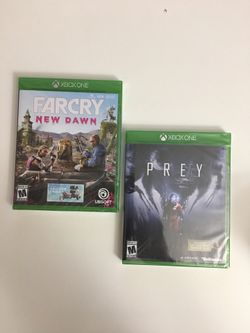 Xbox one games new never used