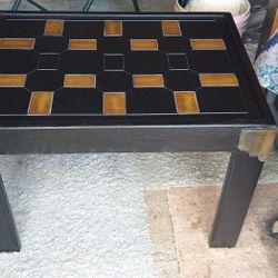Black Side Table