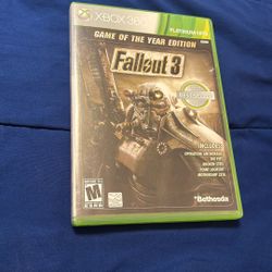 Fallout 3 Game Of The Year Edition Xbox 360