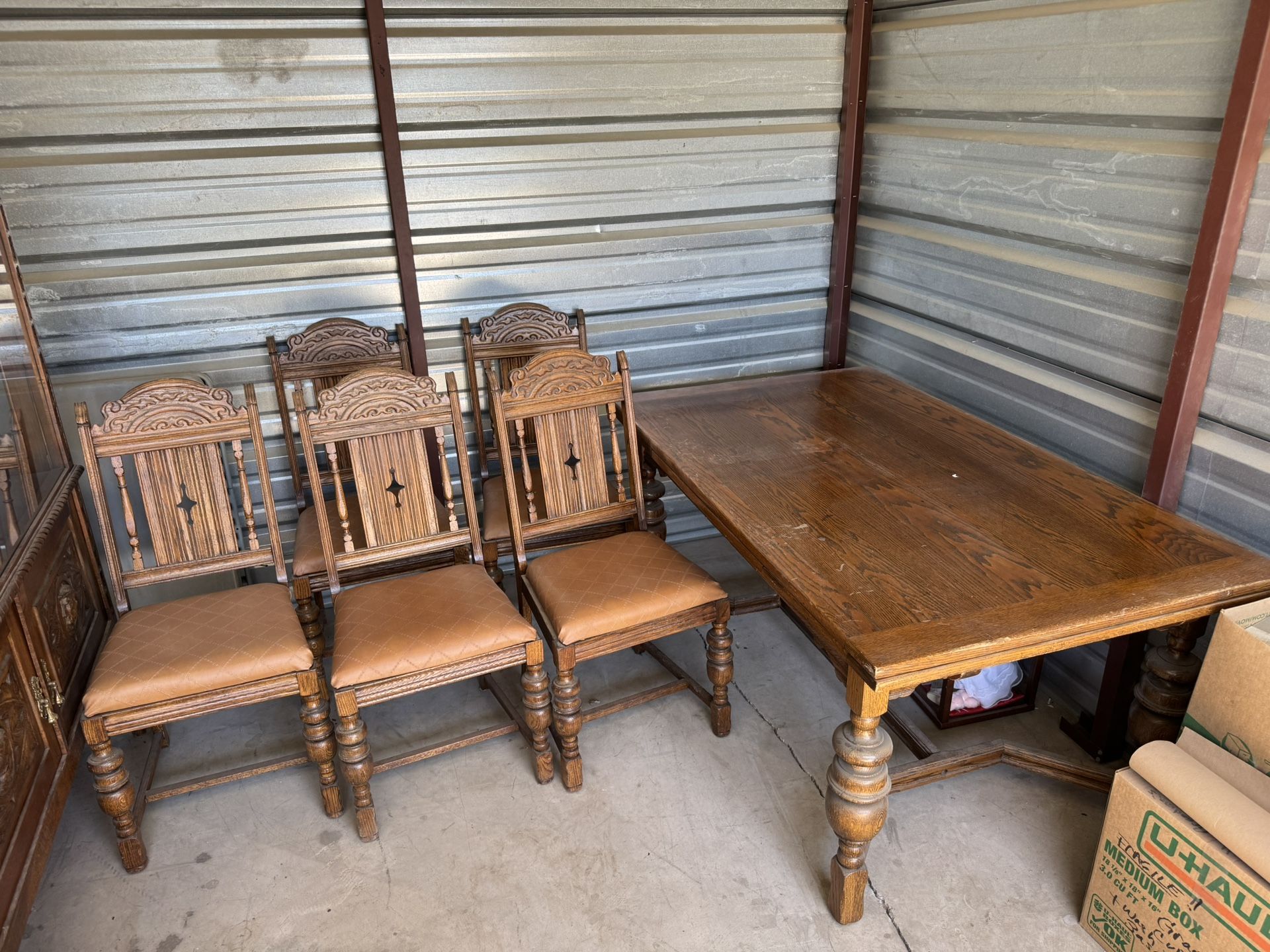 Wood Dining Table And Chairs