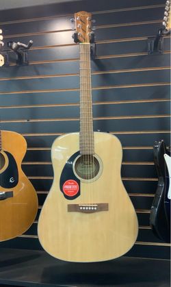 Fender CD-60S Dreadnought Acoustic Guitar Natural