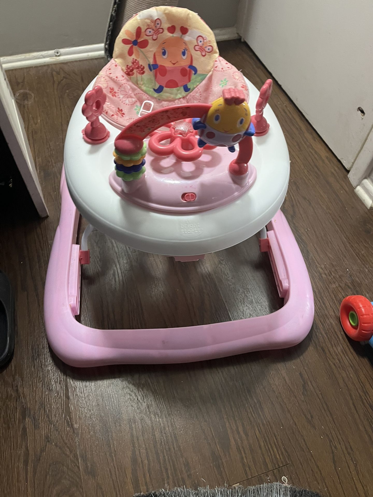 Pink Baby Walker