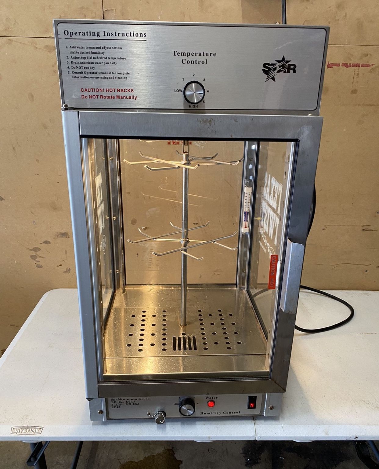 Commercial Pretzel Warmer