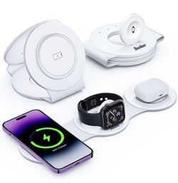 3 in 1 Wireless Charger Station for Apple Watch and iPhone
