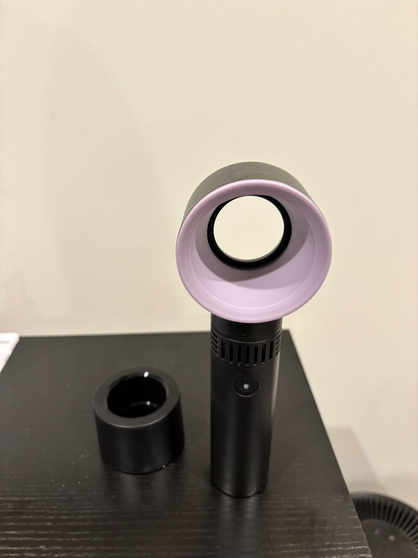 Bladeless Fan - 3 Speeds - USB type C - with dock