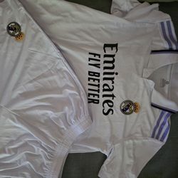 NEW REAL MADRID JERSEY L SIZE MEN'S 
