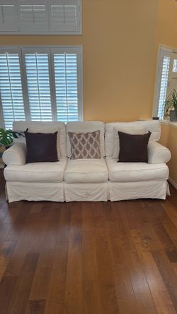 Couches and ottoman