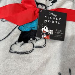 Disney Mickey Mouse Plush Throw