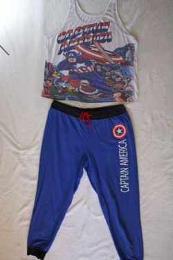 Marvel Captain America Pajama Set