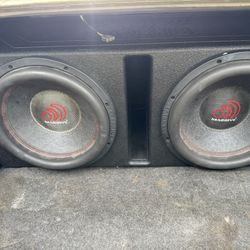 Massive Summo 12inch Subwoofers