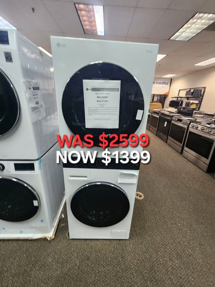 2.8 Cu. Ft. Washer And 4.2 Cu. Ft. Dryer Washtower Min Special Size
