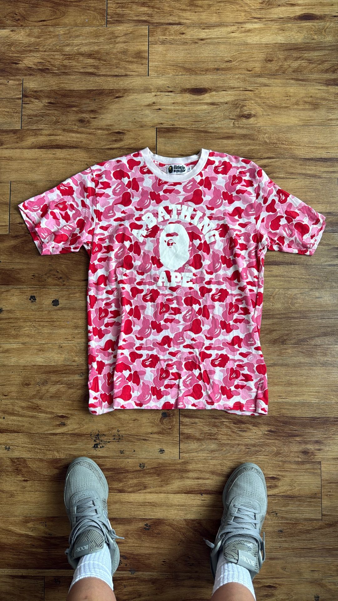 XL Camo Pink Bape Shirt