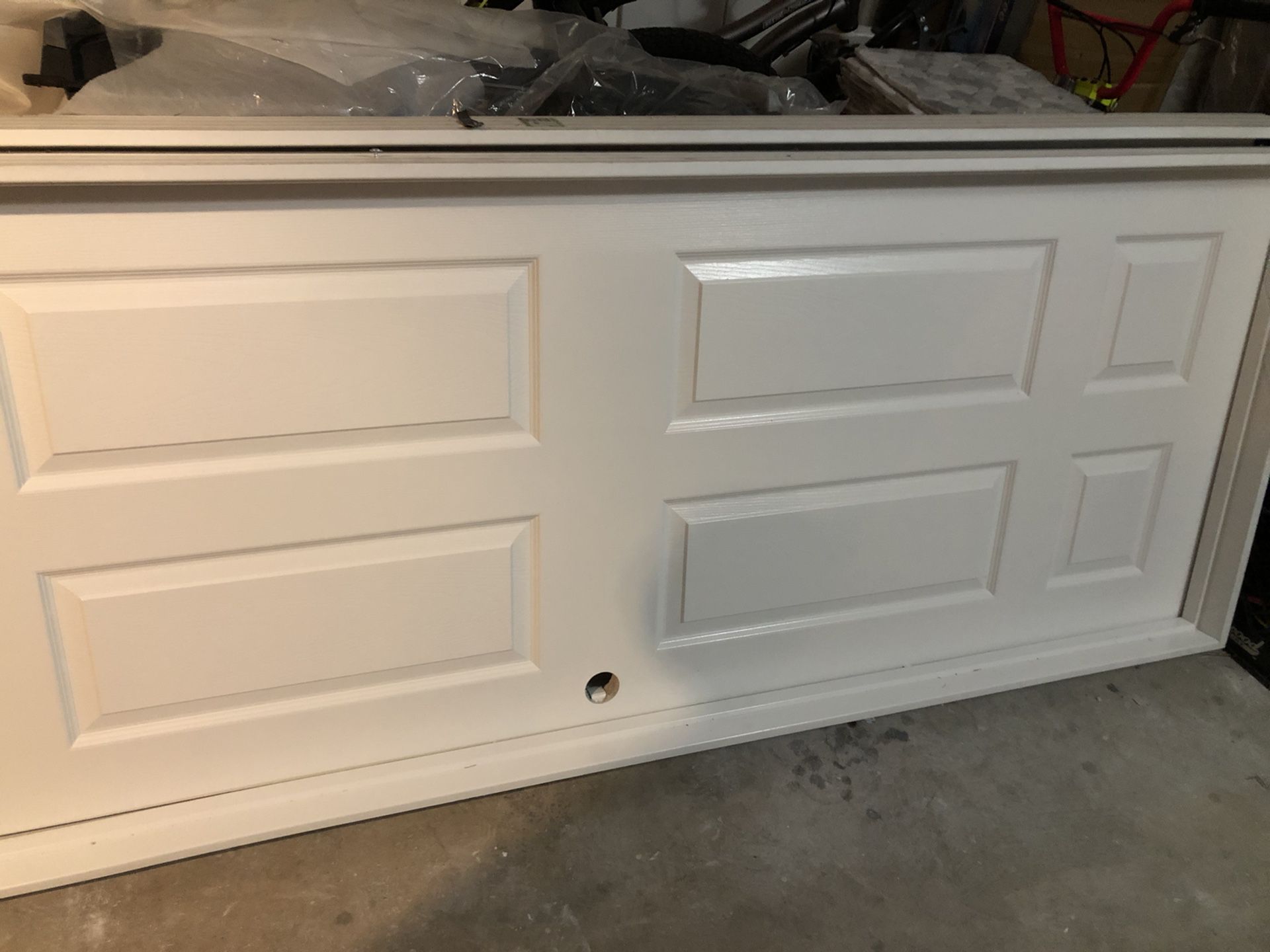 Brand new painted inside doors with boxes