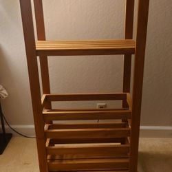 Teak Storage Shelf