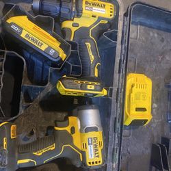 Dewalt Impact Drill Set 