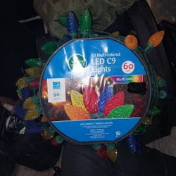 Brand New 60 Multi Colored Led C9 Lights