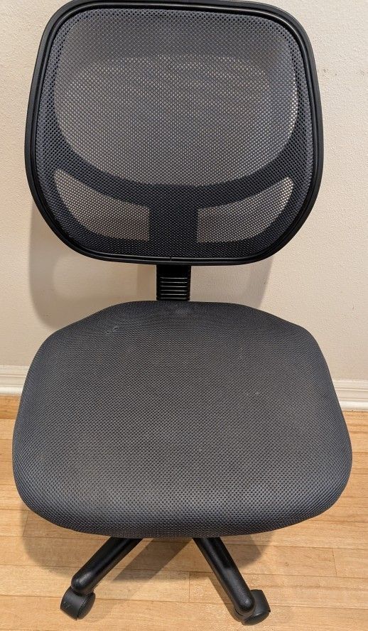 Gray Mesh Swivel Task Office Chair