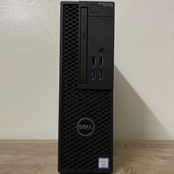 DELL Precision Tower 3420 Core i7 7th Gen. 16GB RAM 512GB SSD Windows 11 dual display desktop computer