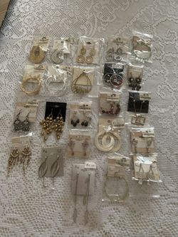 NEW EARRINGS AT $3.00 EACH. MORE AVAILABLE