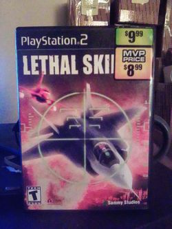 Sony Playstation 2 Lethal Skies 2  Game