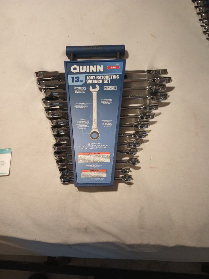 Quinn Sae 13pc Ratcheting Wrench Set 