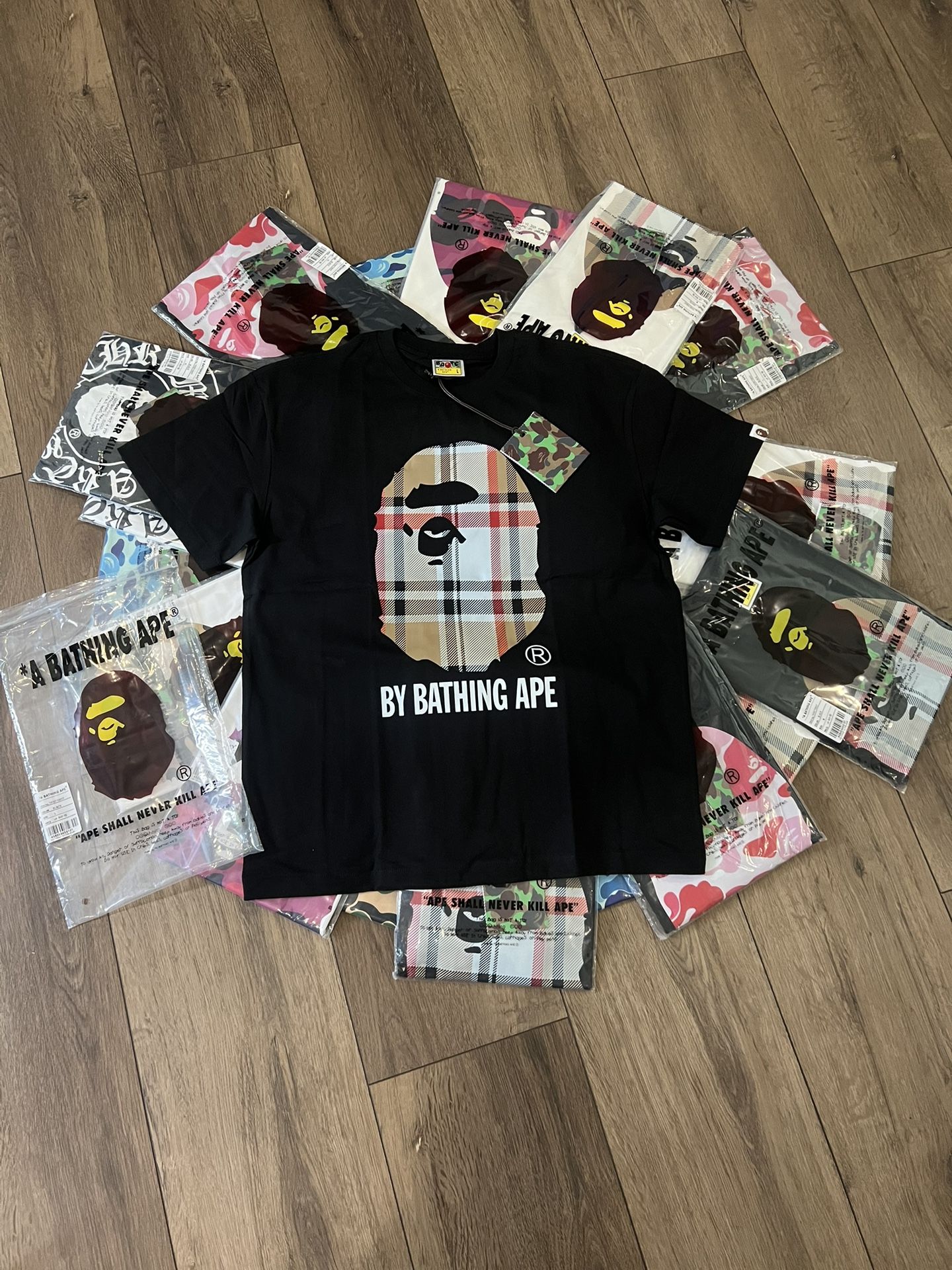 BAPE X BURBERRY TEE