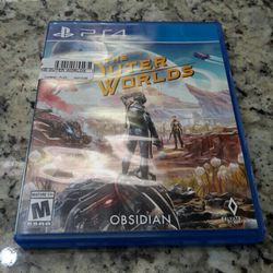 PS4 THE OUTER WORLDS for Sale in Chicago, IL - OfferUp