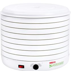 Nesco Grandmaster Pro Food Dehydrator, Plus 8 Add to Trays White Used. Ex. Cond.