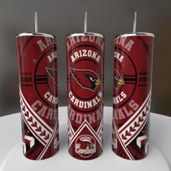 Arizona Cardinals Football Tumbler