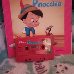 1980s Disney Cassette Tapes With 4 Books