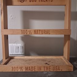 Dog Treat Shelf