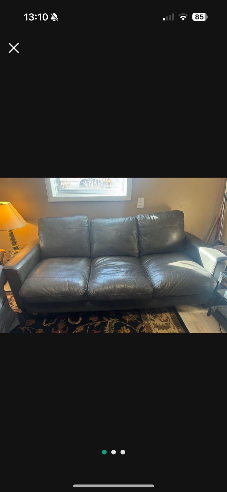 Leather Couch